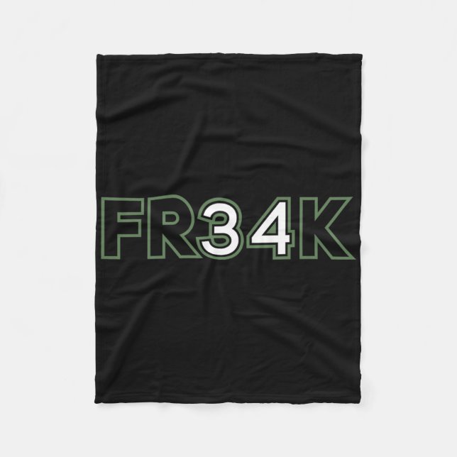 Fun Bysketbyll Bbyll Freak Fleecedecke (Vorderseite)