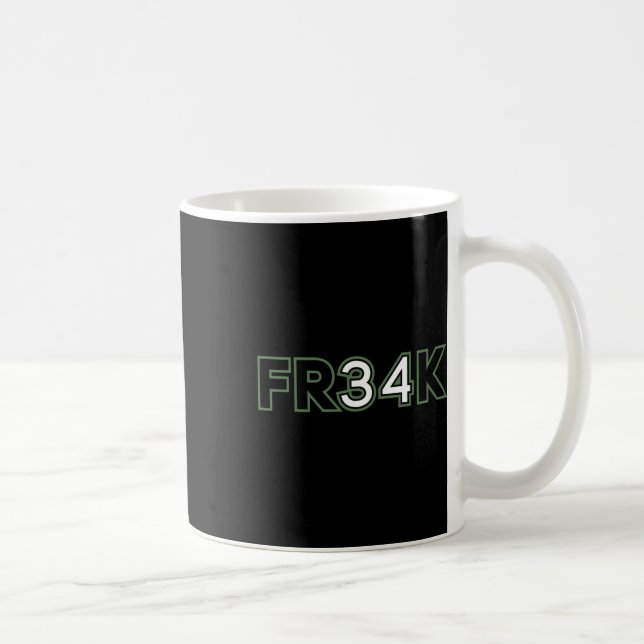 Fun Bysketbyll Bbyll Freak Kaffeetasse (Rechts)