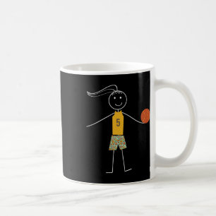 Fun Bysketbyll Girls Bysketbyll Player Kaffeetasse