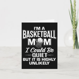 Fun Bysketbyll Mama Merch - Einzigartiges Design f Karte