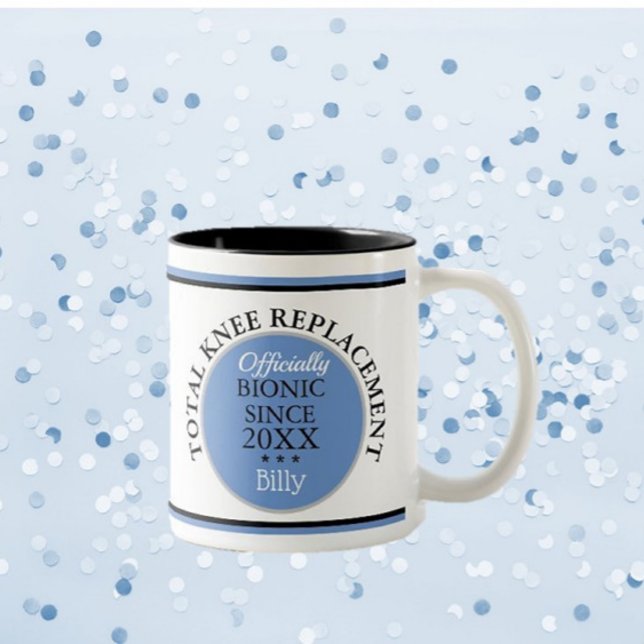 Fun cadeau~ Bionic Knee Remplacement Mug (Créateur téléchargé)