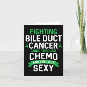Fun Cancer Fighter Bile Duct Cancer Patient Chemo Karte