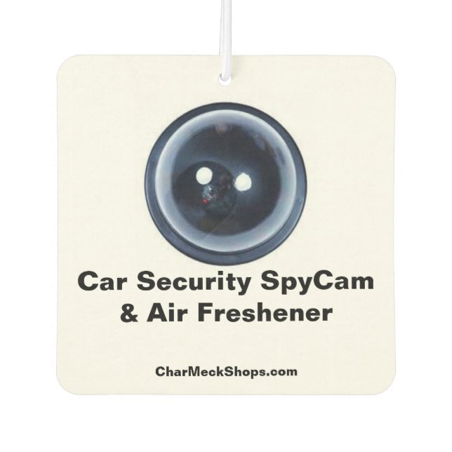 Fun Car Security Spy Cam & Air Freshener Autolufterfrischer (Vorderseite)