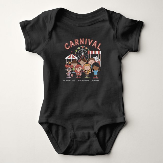 Fun Carnival Baby Strampler (Vorderseite)