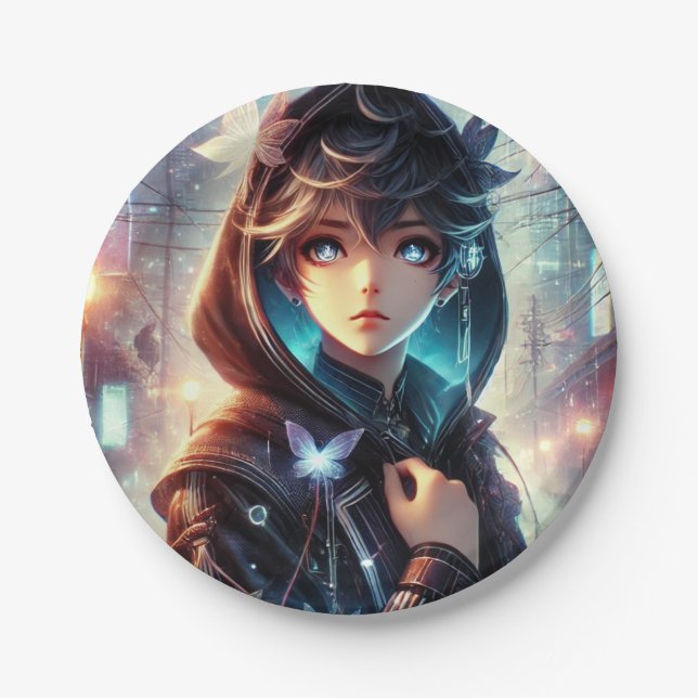 Fun-Cartoon-Bilder Pappteller (Vorderseite)