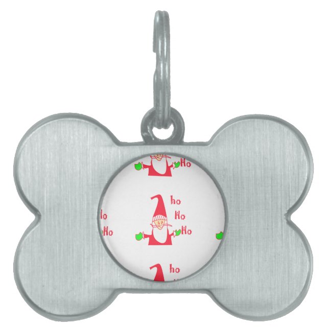 Fun Cartoon Mouse Santa Collection Tiermarke (Vorderseite)