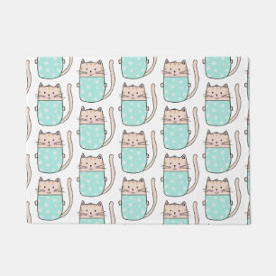 Fun Cat Pattern Fußmatte
