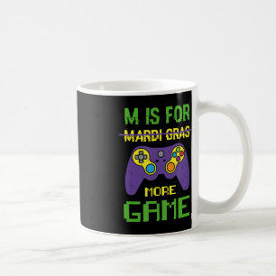 Fun Celebrate Mardi Gras Video Game Controller Gam Kaffeetasse