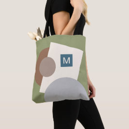 Fun Chic Abstrakt Geometric Circles Art Pattern Tasche