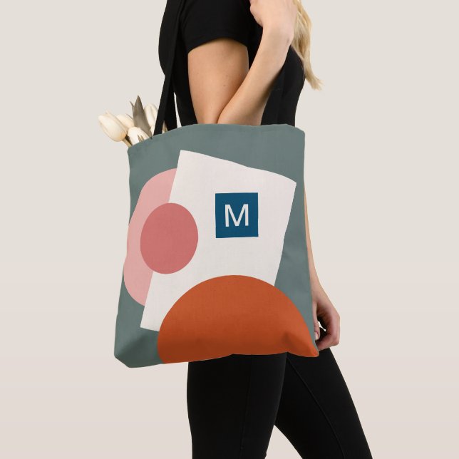Fun Chic Abstrakt Geometric Circles Art Pattern Tasche (Von Nahem)