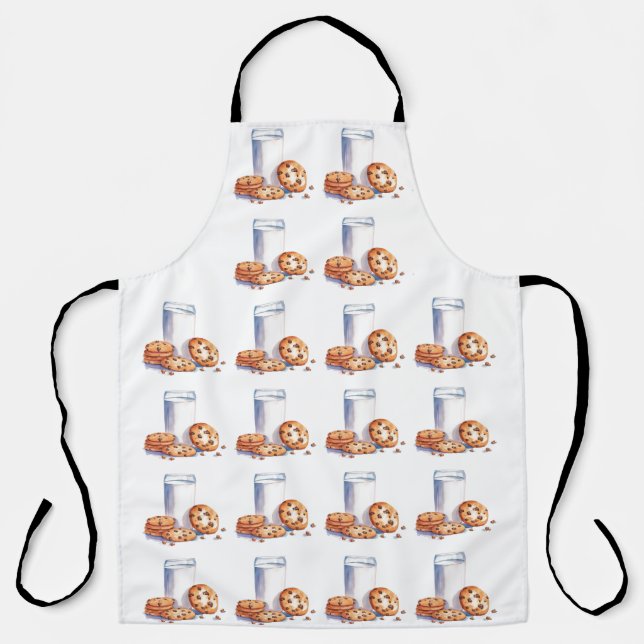 Fun Chocolate Chip Cookie All-over Print-Schürze Schürze (Vorderseite)