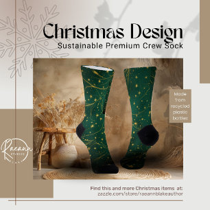 Fun Christmas Design Crew Socks Socken
