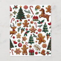 Fun Christmas Paper Sheet