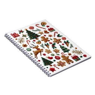 Fun Christmas Spiral Carnet photo