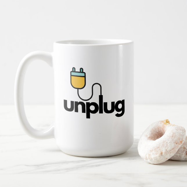 Fun coffee mugge - Entstecken - Quotes Kaffeetasse (Mit Donut)