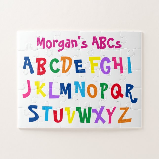 Fun Colorful Alphabet ABCs (Horizontal)