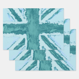 Fun Colown Union Jack von Heva Weva Craft / Gesche Geschenkpapier Set