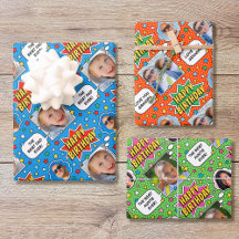 Fun Comic Geburtstagsstars Custom Fotos 3 Set