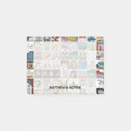 Fun Comic Zeichen Kids Muster Personalisiert Pos Post-it Klebezettel