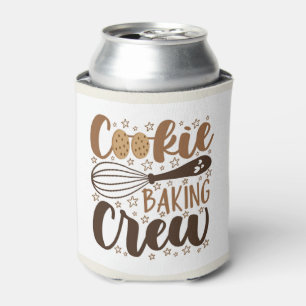 Fun Cookie Baking Crew Design Dosenkühler
