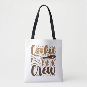 Fun Cookie Baking Crew Design Tasche