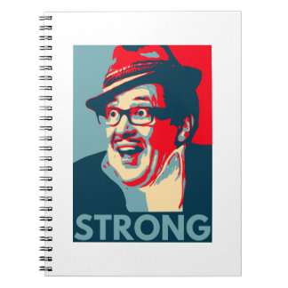 Fun Count Arthur Strong Spiralnotebook Notizblock