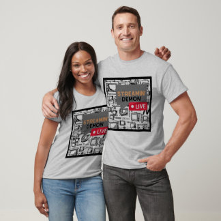 Fun Couples Binge Watchers Retro TV T-Shirt