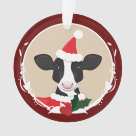 Fun Cow Weihnachten Ornament