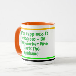 Fun Coworker Quote | Custom Happy Motivierend Tasse