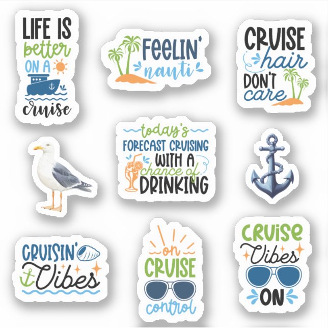 Fun Cruise Stickers Aufkleber (Vorderseite)