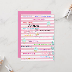 FUN Cupcake Bonne Invitation Anniversaire