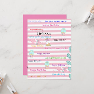 FUN Cupcake Happy Birthday Einladung