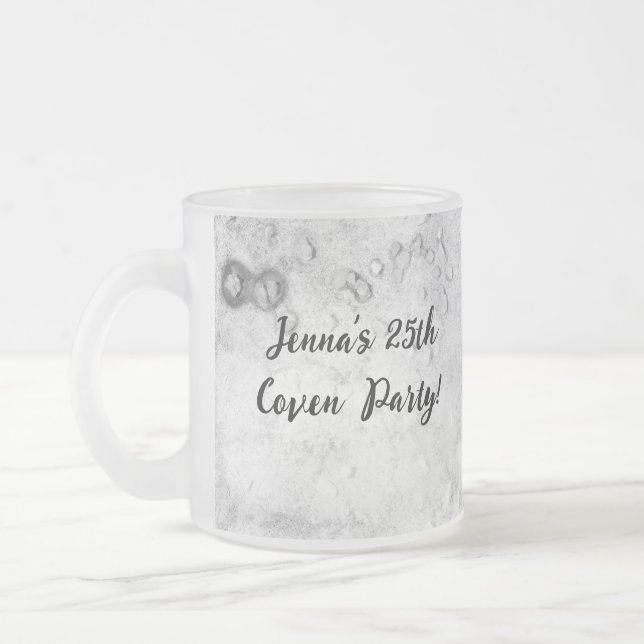 Fun Custom Halloween-Party Mattglastasse (Links)