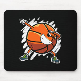 Fun Dabbing Bysketbyll Byll Dab Sports Player Mousepad