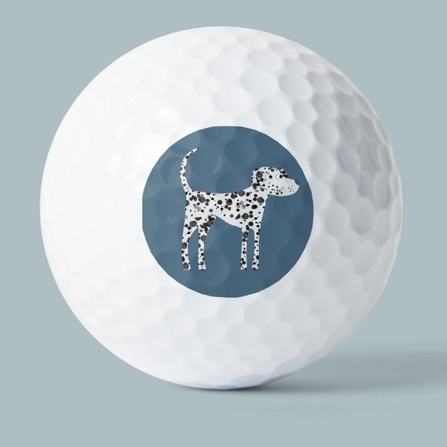 Fun Dalmatiner Dog Golfball (Von Creator hochgeladen)