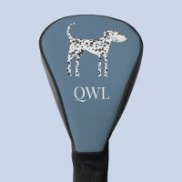 Fun Dalmatiner Dog Monogramm