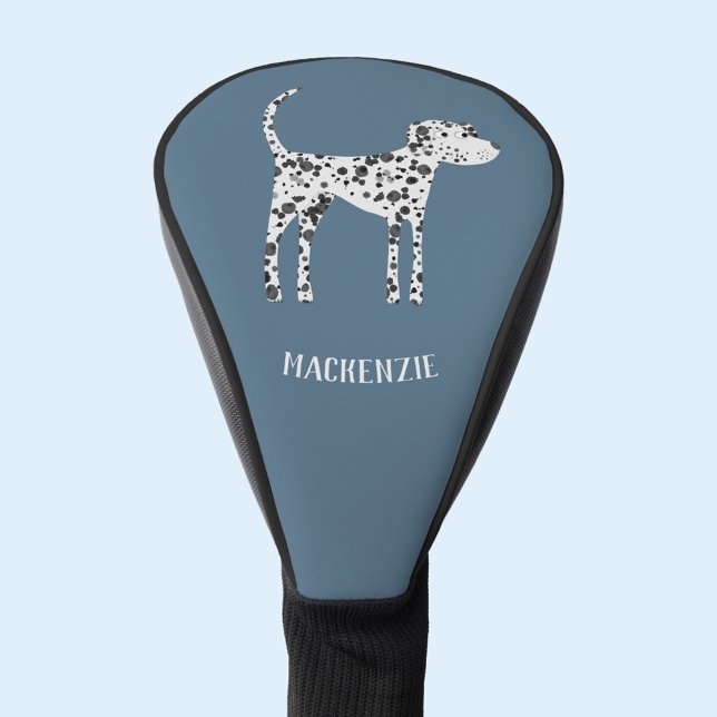 Fun Dalmatiner Personalisierter Golfkoppler Golf Headcover (Dalmatian dog personalized golf head cover)