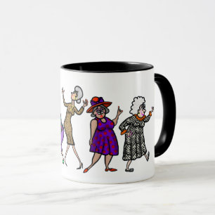 Fun Dancing Grandmas Tasse