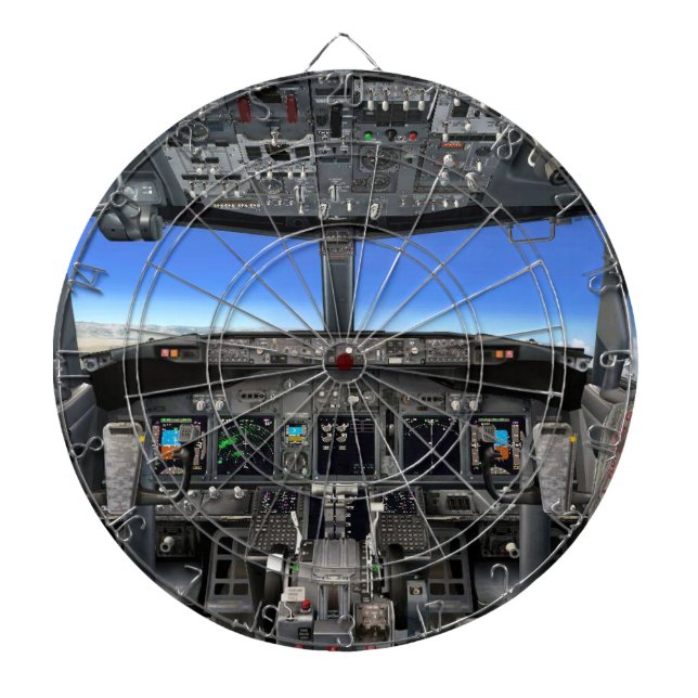 Fun Dart Board, Flight Sim Dartscheibe (vorne)