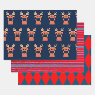 FUN DEINE MIT FLACHMASK-FLACHSCHUTZBAND GESCHENKPAPIER SET
