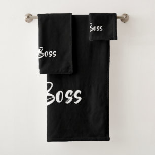 FUN, DER BOSS BADHANDTUCH SET