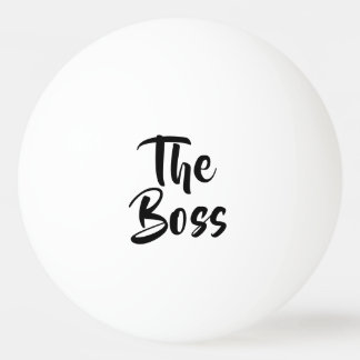 FUN, DER BOSS TISCHTENNISBALL