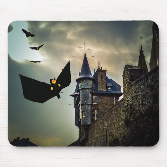 Fun Design für Halloween Mousepad (Vorne)