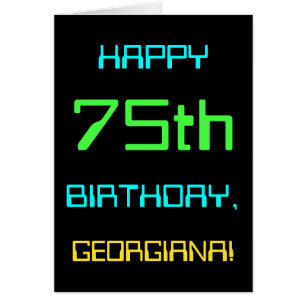 Fun Digital Computing Thema 75. Geburtstag