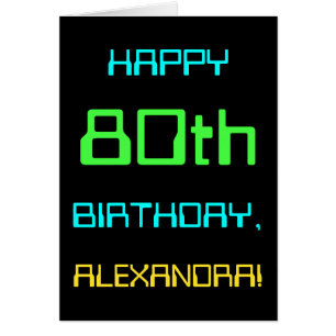 Fun Digital Computing Thema 80. Geburtstag