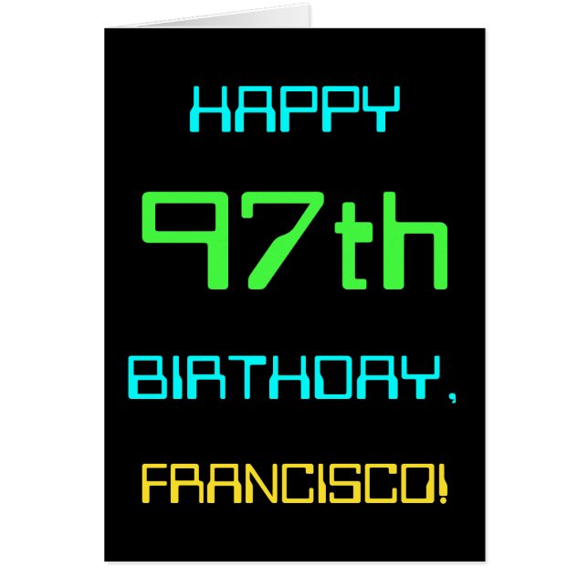 Fun Digital Computing Thema 97. Geburtstag (Vorne)