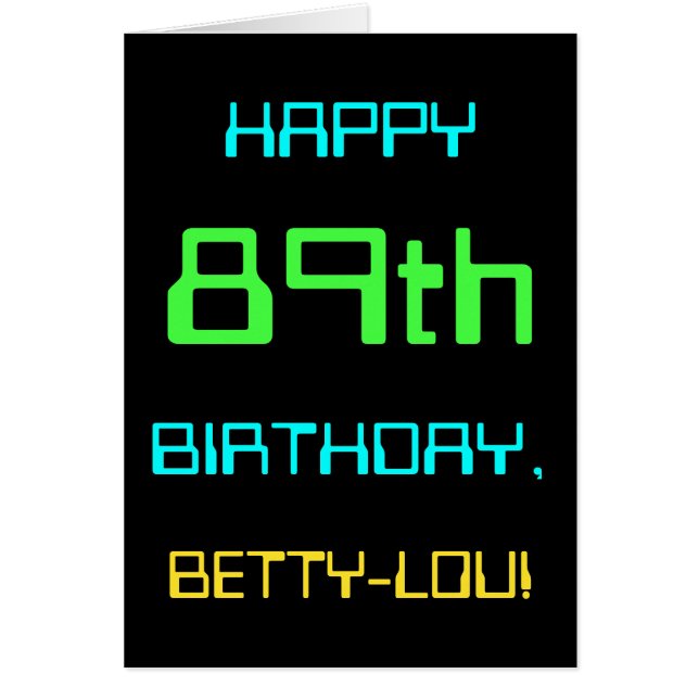 Fun Digital Computing thematisiert 89. Geburtstag (Vorne)