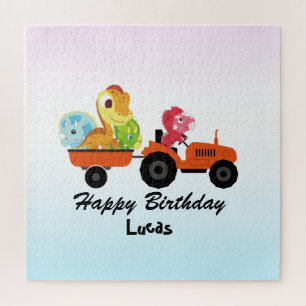 Fun DINO Dinosaurier Traktor Farm School Geburtsta