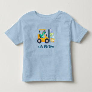 Fun dino Traktor Truck Birthday School Kinder Kleinkind T-shirt