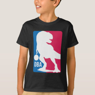Fun Dinosaur Basketball T-Shirt